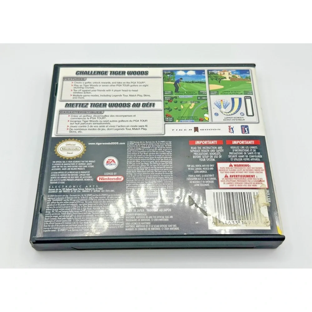 Tiger Woods PGA Tour 2005 (Nintendo DS)